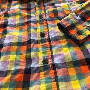 Cat & Jack Boy’s 3T Plaid Long Sleeve Button Down